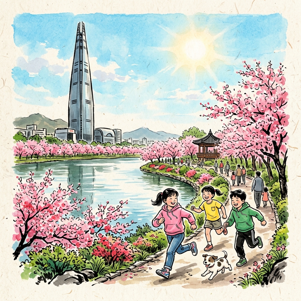 새로운 내일을 기대하는 깊은 밤의 생각